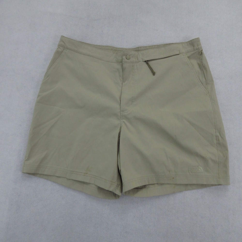 The North Face Men's Shorts 38 Regular Cargo Pockets Beige New DEFECT